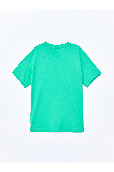 LC Waikiki Fiú Minecraft nyomott nyakú pizsama szett rövidnadrággal