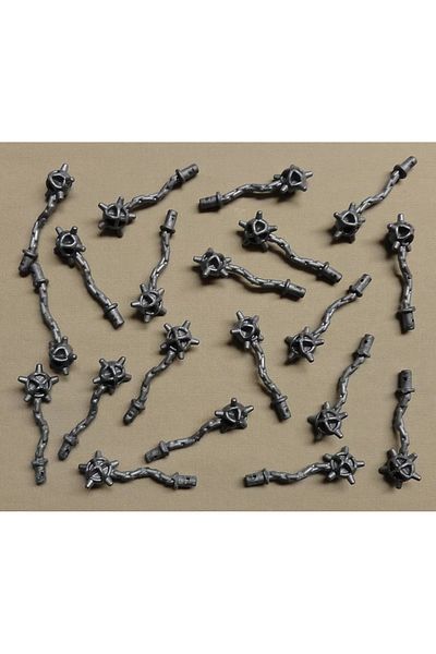 LEGO 10 Pieces of Spiked Knob Mini Figure Weapon Accessory