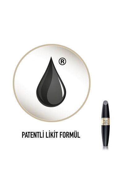 Max Factor Suya Dayanıklı Siyah Maskara - False Lash Effect 8005610504438