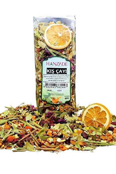 Hanzade Bitkisel Kış Çayı 200 Gr Zengin Içerikli