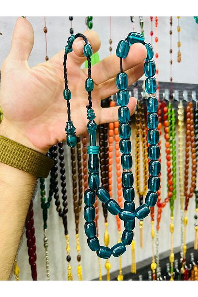 GABOR Giant Size Fire Amber - Rosary
