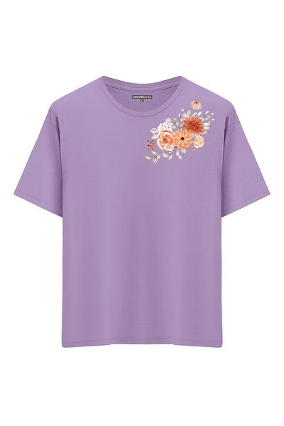 Mounte Bianca Unisex Flower Ii - Oversize T-Shirt
