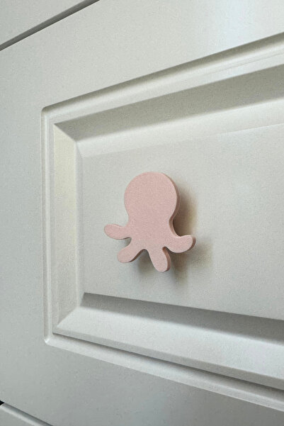 Pomerol Mâner pentru dulap Octopus roz - Mâner pentru mobilier modern și dura...