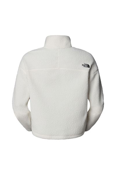 THE NORTH FACE Women's White-Xl Crop High Pleat Fleece Nf0A5Iigqli1