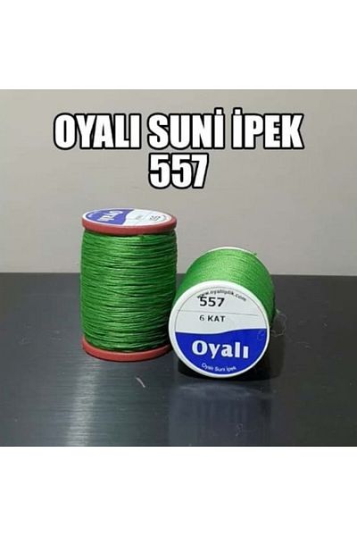 OYALI ΤΕΧΝΗΤΟ ΜΕΤΑΞΩΤΟ ΑΡΙΘ.: 557 Κλωστή κεντήματος 4 στρώσεων