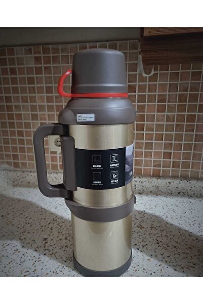 BULALAKSESUAR 4 Litre 48 Saat Isı Koruma Çay Termosu