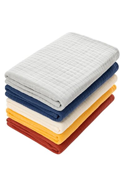 Denizli Concept Крем'яний мусліновий набір рушників для ванної кімнати