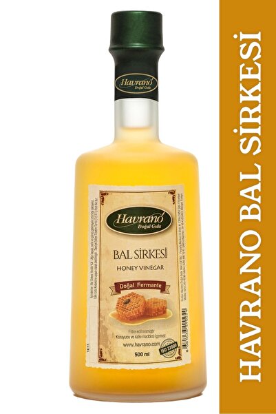 Havrano %100 Doğal Fermente Bal Sirkesi 500 Ml