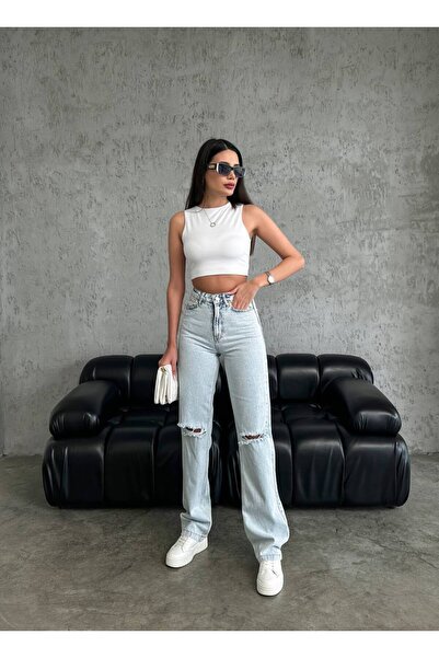 Aida Fashion diz yırtık jeans