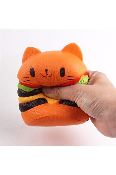 QAX Squishy Hamburger Büyük Boy Sukuşi Yavaş Yükselen Oyuncak
