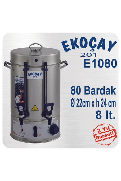 Söylemezavm Ecoçay 80 Cup Samovar Tea Machine