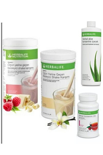 Herbalife Ahududu-beyaz Çikoltalı Ve Vanilyalı Shake,ahududu Bitkiselçay50gr,...