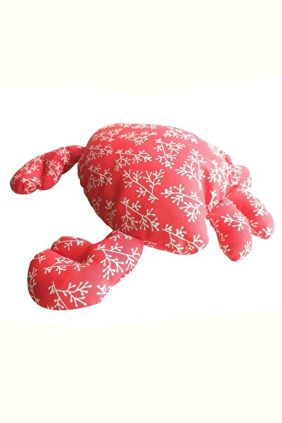 wolo نمط الورقة الحمراء - لعبة ممتعة من القماش على شكل سرطان البحر