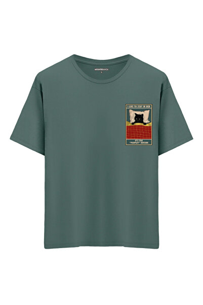 Mounte Bianca Unisex Peopley - Oversize kroj T-shirt