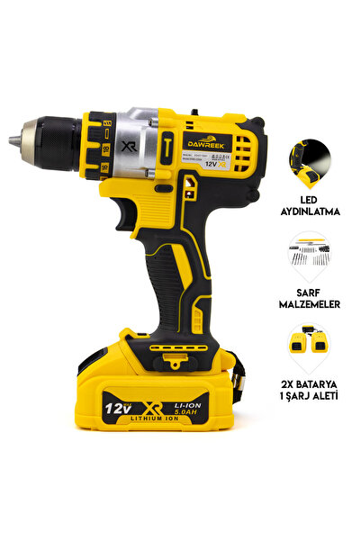 Dawreek 10mm Dw3p Çelik Mandren Vidalama