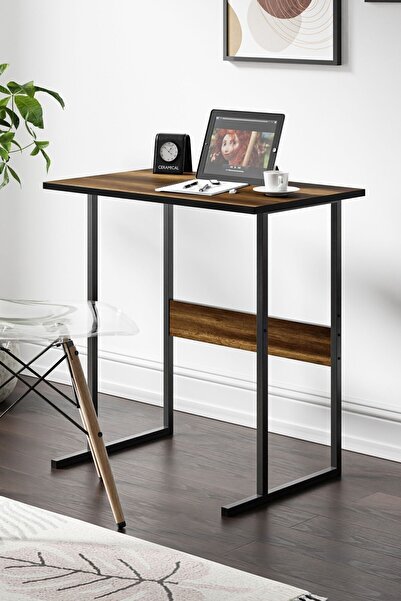 Ceramical Mse2 Metal Ayaklı Çalışma Masası - Ceviz