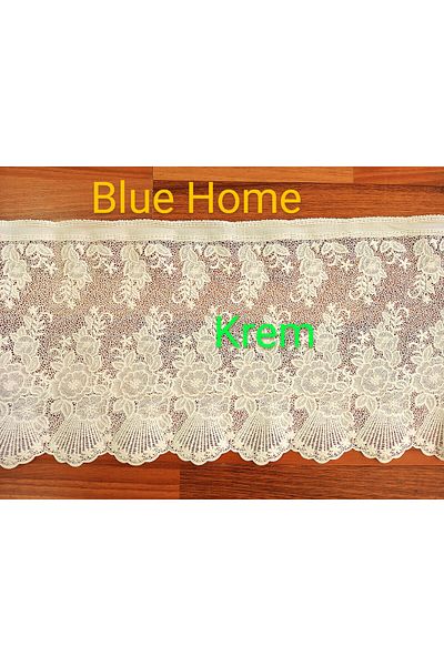 Blue Home 23 cm X 5 Mt Cream Hj8 - Ντουλάπι και κάλυμμα συρταριού με δαντέλα PVC