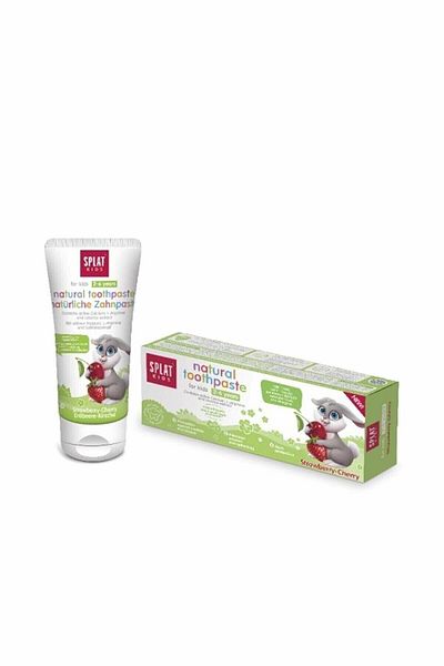 Splat 2-6 Years Strawberry Patterned Children's Toothpaste - 12/23