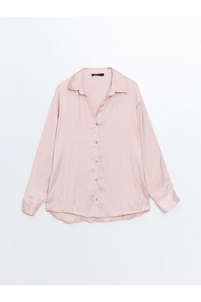 LC Waikiki Σχέδιο γυναικείο πουκάμισο oversize