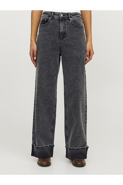 JJXX Weit Geschnitten Jxtokyo Wide Fold Hw Jeans Dnm Ln