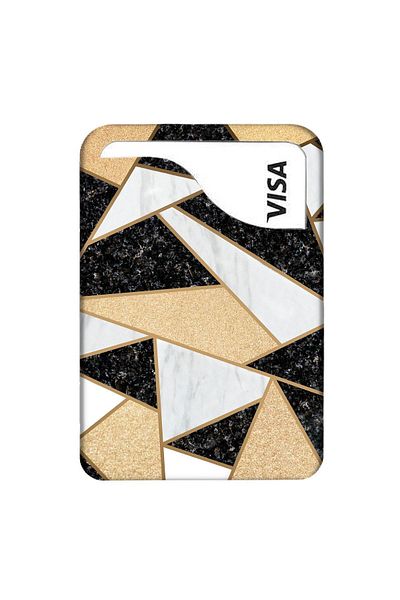 omix X300 X400 X500 X600 X700 X5 X6 X7 X3 X6 X7 Leather Card Holder Case April Marble