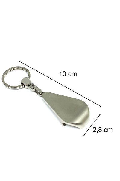 hiçdurmaal Komple Metal Ilginç Tasarımlı Açacak Anahtarlık 1 Adet