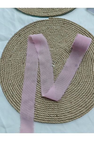 Esteks Dantel ve Tekstil Aksesuarları Κορδέλα σιφόν 5 μέτρων 40 mm