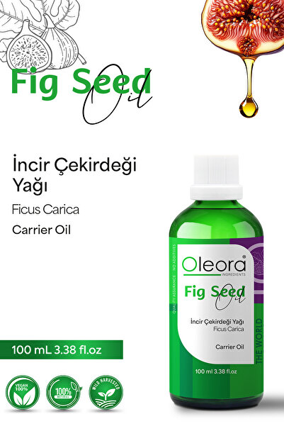 Oleora 100 مل زيت بذور التين النقي - زيت حمل ثابت ونقي