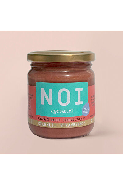 Noi Ege Bademi NOI Çilekli Badem Ezmesi 170gr