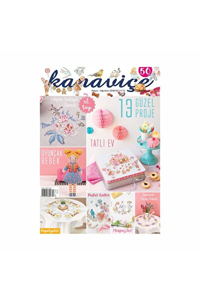 kanaviçe Nakış Elişi Hobi Dergisi Sayı 50