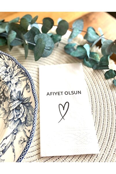 napkindesign Baskılı Sunum Peçete [ AFİYET OLSUN ]