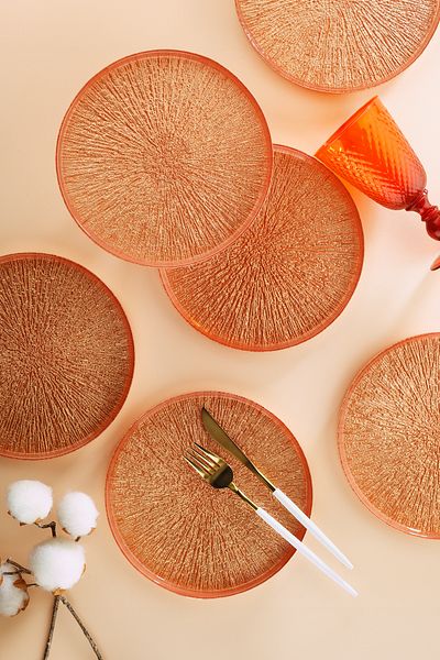 Fecra Rita 6-Piece Fall Plate Set - 21 cm