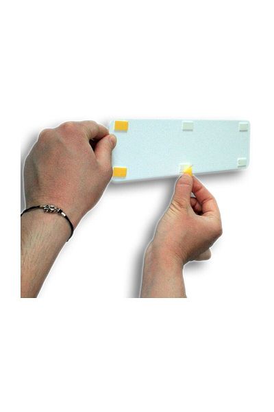 PASS ألواح توجيه PVC غير قابلة للتشوه ولا دخول 7 × 25 سم