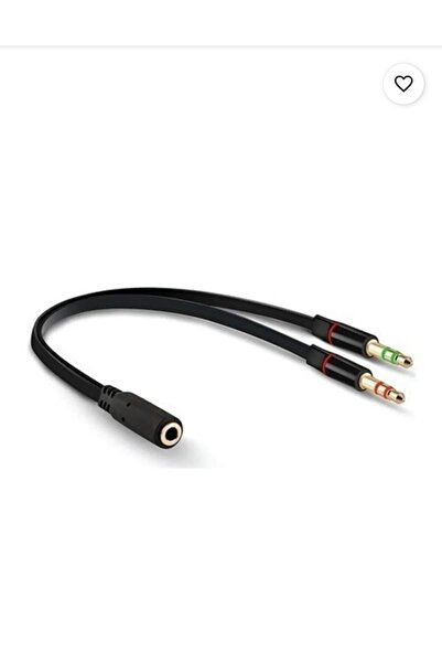 gaman 3.5mm Kulaklık Çevirici Tek Girişli Kulaklığı Çift Girişli Yapar Pc Lap...