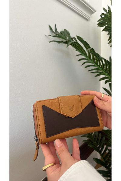 Garniy Γυναικείο πορτοφόλι & θήκη για κάρτες από γνήσιο δέρμα 38716