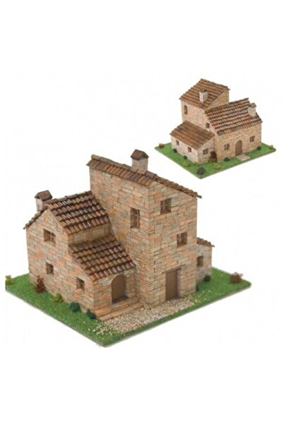 Domenech 3514 Kırsal Ev Tip.4, 1/87 Ölçek, 20x20x14 Cm. Taş Maketi