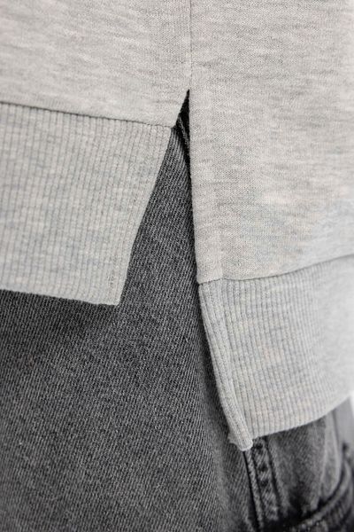 DeFacto Oversize mikina Polo s výstřihem