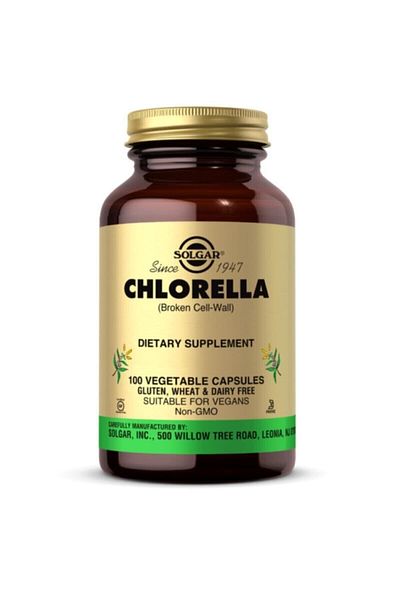 Solgar Chlorella 520 Mg - 100 Capsule Count