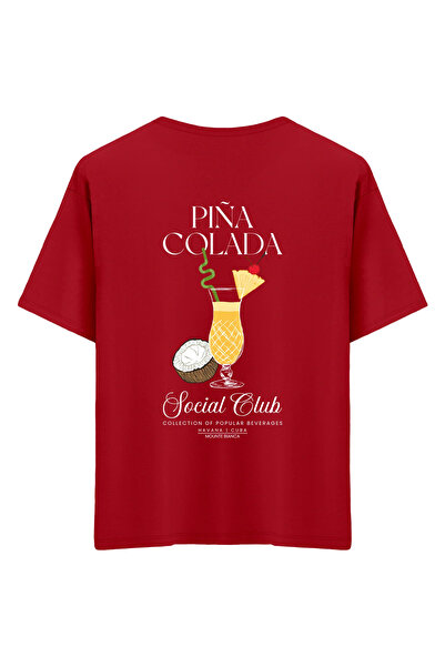 Mounte Bianca Unisex Pina C - Oversize kroj T-shirt