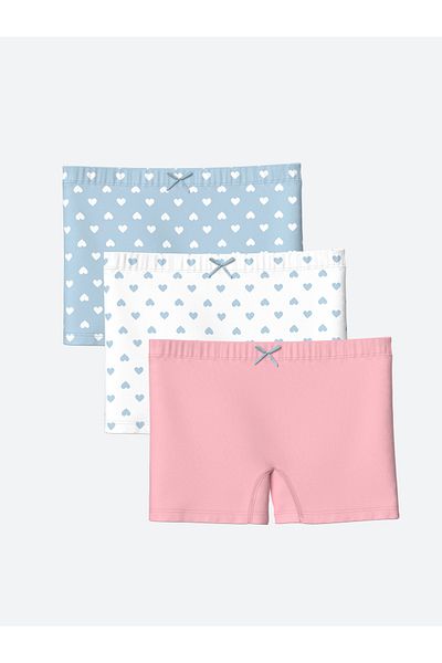 LC Waikiki Set boxer imprimat 3 piese pentru fete