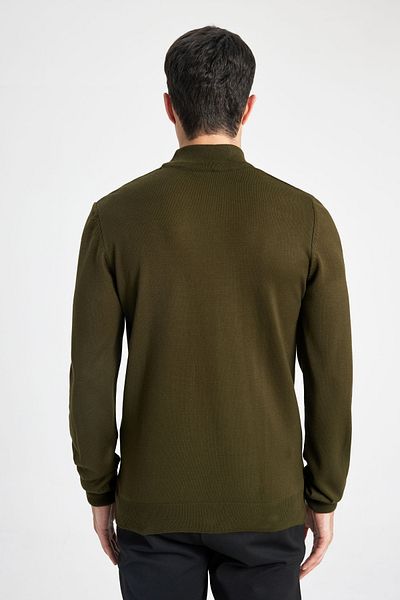DeFacto Slim Fit Slim Fit Πουλόβερ B7851axns