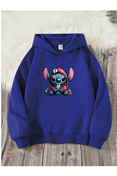 YUNAYT Hanorac pentru copii cu glugă imprimat