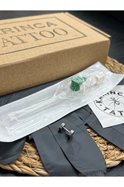 Karınca Piercing İlk Delim Tünel Başlangıç Seti Kulak Piercing Delik Açma Kiti