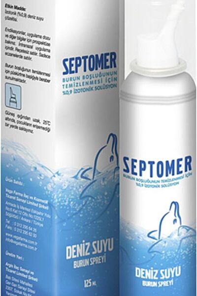 Septomer Deniz Suyu 125 ml Burun Spreyi