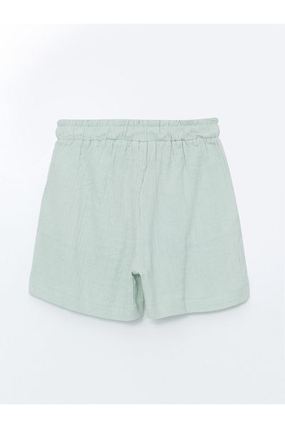 LC Waikiki Women's Straight Shorts - Elastic Waist