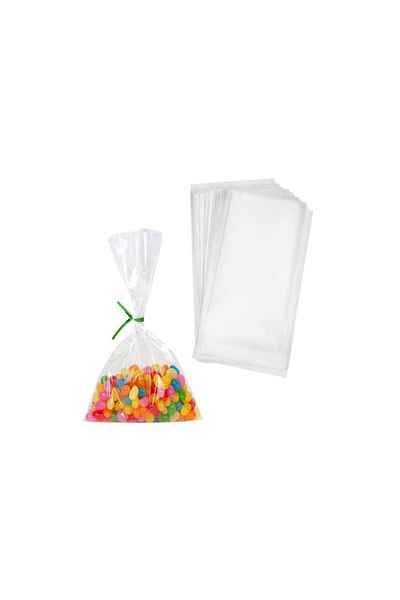 Rahmet Cookie Gelatin Transparent Shiny Bag 10*20 50 Pieces