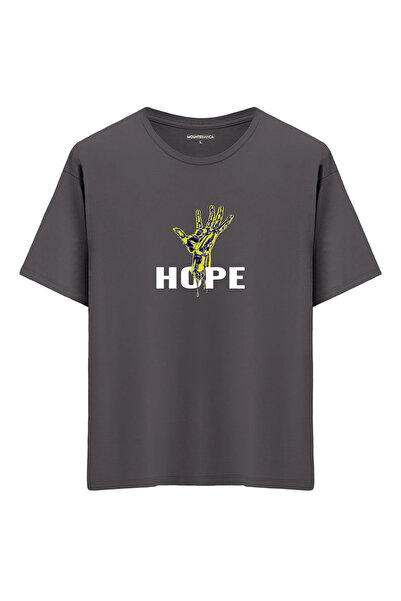 Mounte Bianca Unisex Nada - Oversize kroj T-shirt