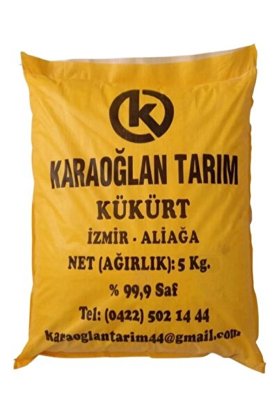 karaoğlan tarım Akrep Yılan Domuz Kovucu Kükürt Ph Düşürücü Toz 5 kg