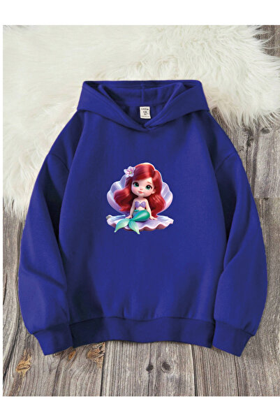 YUNAYT Štampana dečija dukserica sa kapuljačom