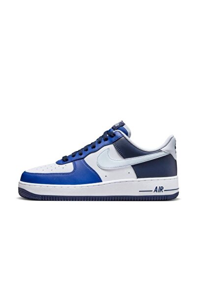 Nike Air Force 1 '07 Lv8 Beyaz Mavi Erkek Sneaker Ayakkabı